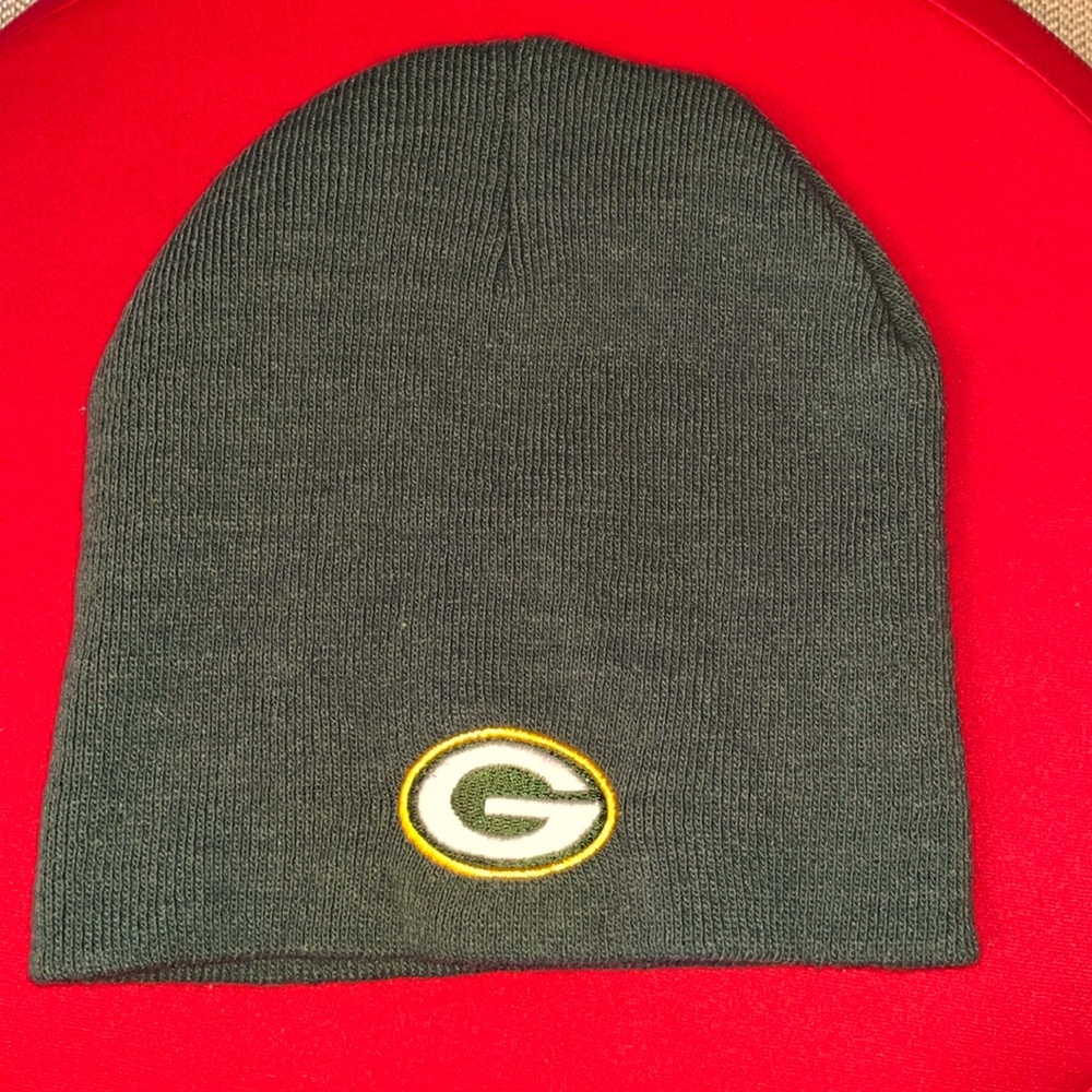 Green Bay Packers NFL TEAM APPAREL NEW Knit Beanie Cap Green and Gold Football